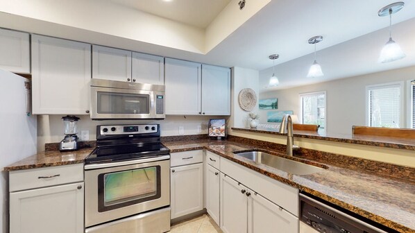 Fully Stocked Kitchen