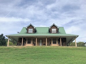 View of house from river
