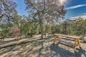 Private Yard w/ Picnic Table