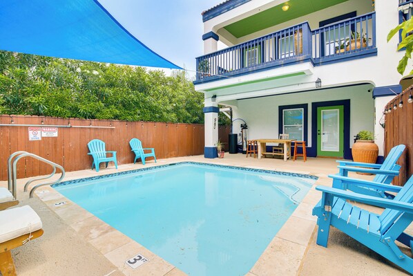 South Padre Island Vacation Rental | 3BR | 2.5BA | Small Step for Entry