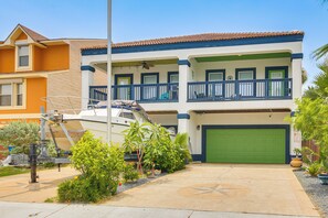 Townhome Exterior | 1,740 Sq Ft | Private Heated Pool | Outdoor Shower