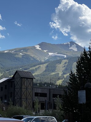 Vue depuis l’hébergement