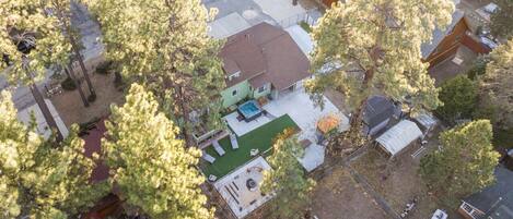 Spacious arial view showcasing this magnificent property