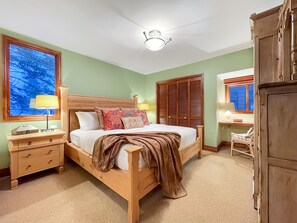 First floor king master suite