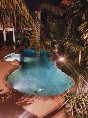 Pool by night