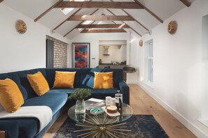 The lounge at Fable Cottage, Cornwall