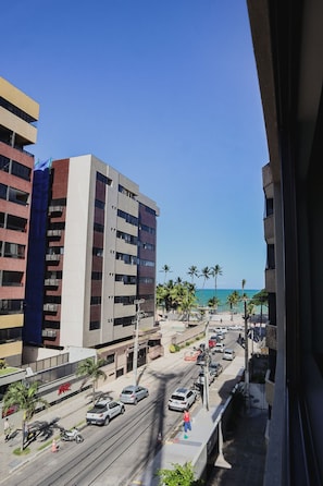 Blick von der Unterkunft