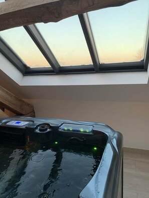 Jacuzzi vue verriere