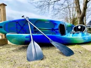 Our kayak / SUP boards offer the best of both worlds for exploring Cedar Creek!