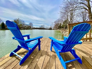 Enjoy your morning coffee, the afternoon sun or a beautiful sunset from here!