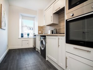 Kitchen | Lower Kessock Apartment, Inverness
