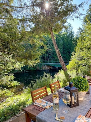 Patio. River. You!