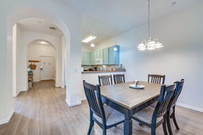 Dining Area | Open Floor Plan | Central A/C & Heating