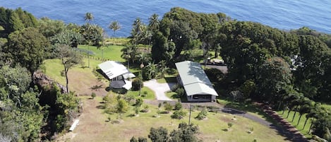 The Ninole Hale from above.  Hosts live in small dwelling to the left.