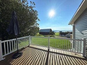 Large deck to enjoy the view! 