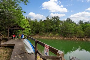 Dock with lounge area!