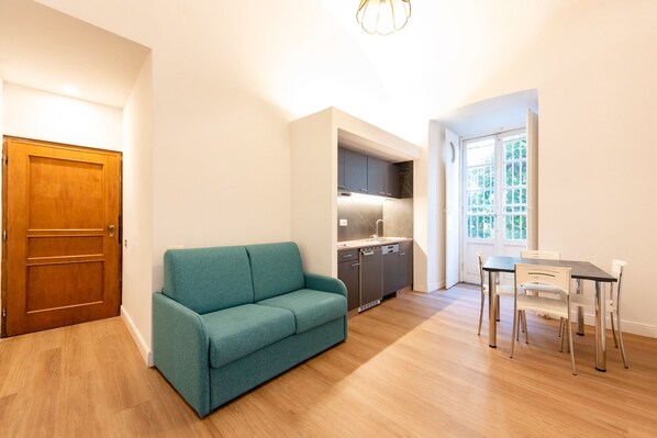 Living and dining room