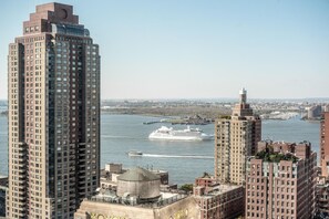 Vue depuis l’hébergement