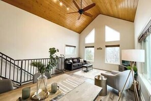 Open concept living room.