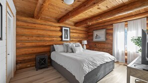 king bedroom on first level