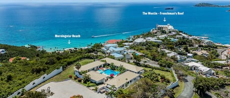 Only 5 mins drive to Morningstar Beach and The Westin Frenchman's Reef!