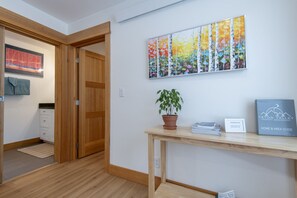 Main Living Landing Guest Bath and Primary Bedroom