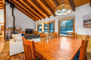 Open dining area