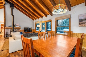 Open dining area