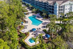 Communal Outdoor Pool and Hot Tub