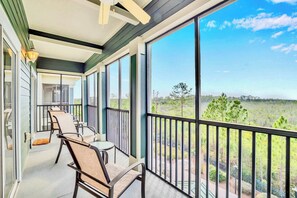 Furnished outdoor patio