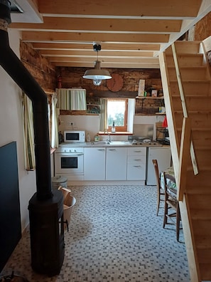 Cuisine - La Cabane des 2 Soeurs - Location Venosc Les Deux ALpes