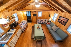 View from the loft looking down