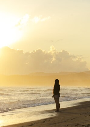 You'll be the only guests on the beach, making sunrises that much more magical