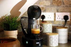 Kaffe och/eller kaffebryggare