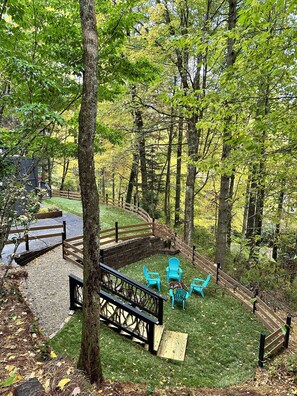 Fire-Pit Area with view