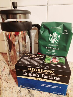 Kaffe och/eller kaffebryggare