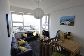 Apartment 2 Living room with Duplex Sea View