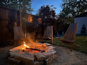 Create unforgettable evenings in our cozy outdoor sanctuary