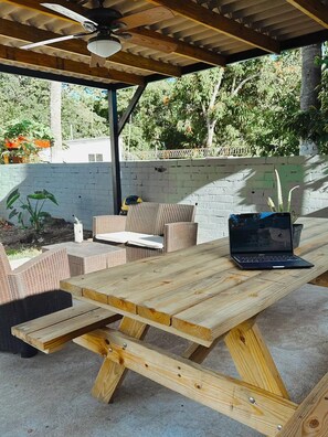 Outdoor dining