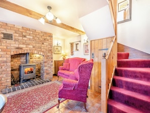 Living room/dining room | The Corn House - Morrells Wood Farm, Leighton, near Shrewsbury