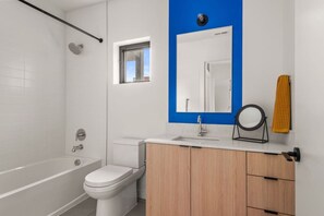 Bathroom with basic amenities