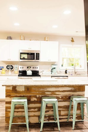 We love the counter space in this kitchen.