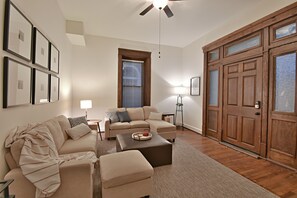Living area with Back Entrance