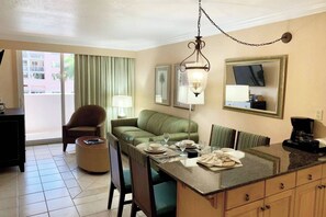 Spacious condo for a couple or a small family.