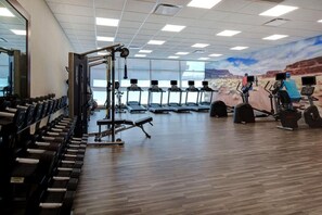 Fitnessbereich