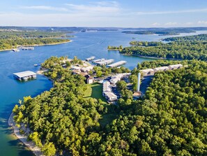 Rock Lane Resort & Marina Bird's Eye View
