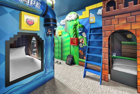 Gamer's Paradise *Theme Room 1* on Second Floor