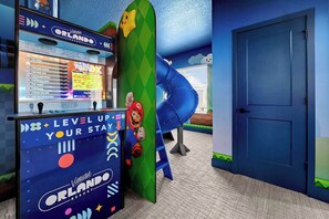 Gamer’s Paradise *Theme Room 1* on Second Floor