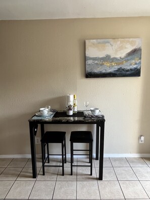 Small dinning table for 2 