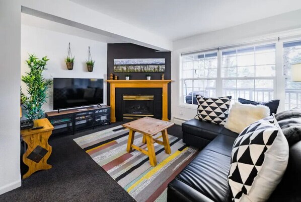 A view of our living room